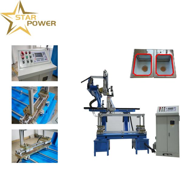 CNC Automatic Irregular Basin Flat Laser Welding Machine for Seamless Kitchen Sink Production