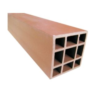 WPC Low-carbon Black wood stair railing for Playground / Pool