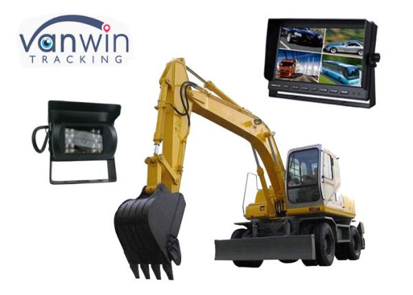 Quality 10.1 Inch TFT LCD backup camera monitor with 4 Cameras inputs, 1024 x 600 Resolution for sale