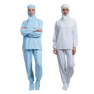 Wholesale Cleanroom ESD Underwear Hooded 10e6-10e9 Ohm Polyester Pongee from china suppliers