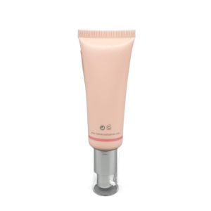 Pink BB Cream Empty Squeeze Tubes 30ml 50ml Diameter 30mm With Pump