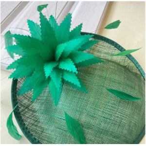 15x15 Cm Flower Feather Mounts Stripped Goose Feather With Wire Accessory