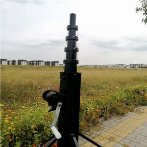 Tripod Portable Hand Push Up 6M Antenna Telescopic Mast Light Weight Alu Mast