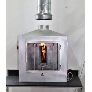 Single - Flame Source Testing Equipment Equipped With Manual Adjustable Damper