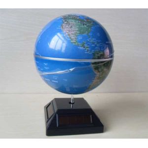 Wholesale Eco - friendly ABS Solar Powered Globe for decoration office / study room from china suppliers