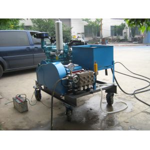 Ship Pipelines Hydraulic Pressure Hydro Test Pump 400bar Diesel Engine