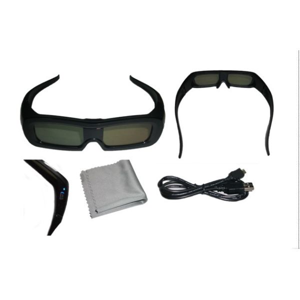 Polarized Effect Universal Active Shutter 3D Glasses Bluetooth 120Hz