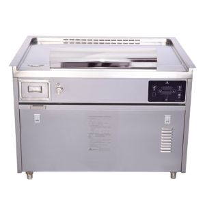 Wholesale Electric Teppanyaki Grill Table with Down Exhaust 1200x850mm from china suppliers