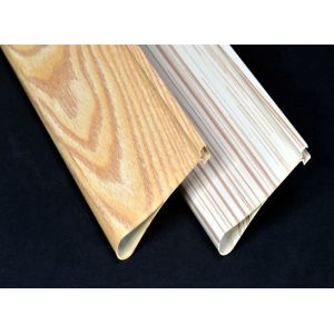 Weather Resistant 1.0mm Aluminium Baffle Ceiling , Linear Metal Suspended