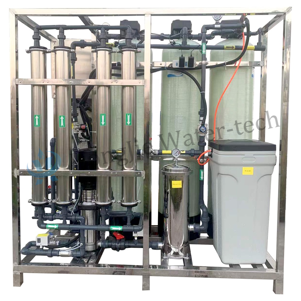 1000 LPH Reverse Osmosis Water Treatment System For Drinking Water