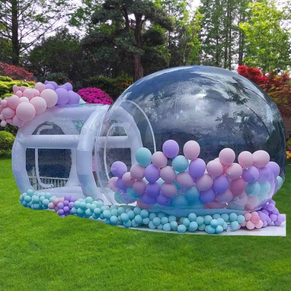 Max Capacity of ＜100kg Inflatable Bubble House with Blower Your Perfect Outdoor