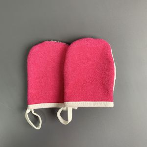 Plant Fiber Double Side Reusable Makeup Remover Mitts