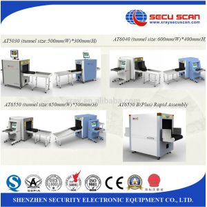 Secuscan x-ray baggage inspection system for train station