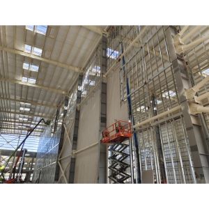 Skylight And Ventilators Included In Steel Structure Warehouse Design