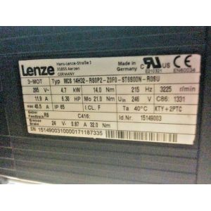 LENZE MCS 12H35-SRMP1-Z0E0-ST6S00N-R0SU Rated speed 2323 2323