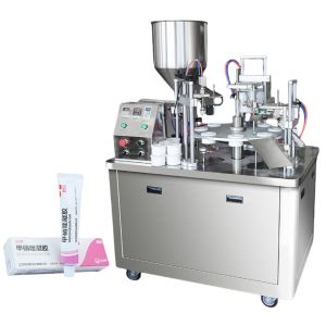 Ultrasonic Toothpaste Plastic Automatic Tube Filling Sealing Machine