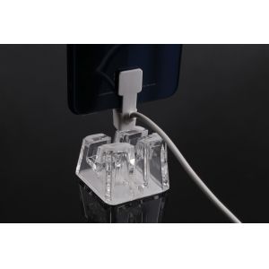 COMER security alarm cradles for smartphones tablets with alarm system