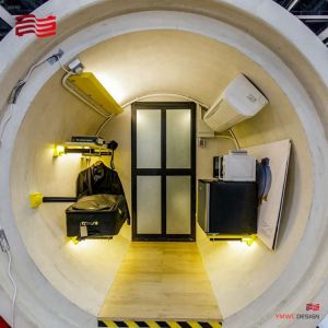 Witness the transformation of cement pipes experience the charm of the culvert