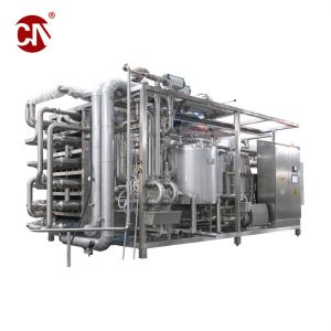 1000L Flash Pasteurization Uht Small Tunnel Milk Beverage Juice Plant Sterilizer