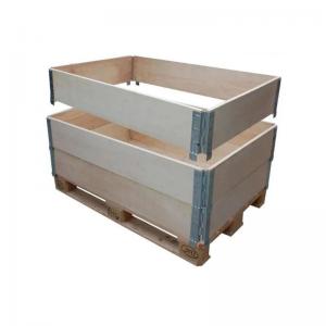 Wholesale Large Custom Wooden Boxes Export Foldable Plywood Box With Pallets from china suppliers