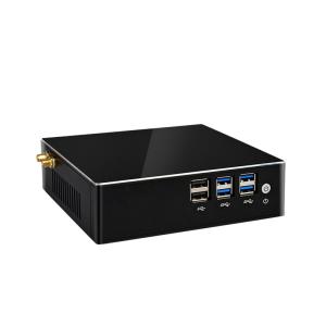 China Core i7 10510U i5 10210U Mini PC i3 10110U 4K  dual Lan Barebone Desktop Computer with Win10 pro Linux WiFi Type-C on sale