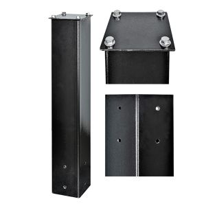 Wholesale Heavy Duty Steel Top Surface Mount Mailbox Pole In-Ground Post Bracket from china suppliers