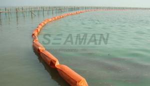 Wholesale Solid Floating Pvc Oil Containment Boom With Balast Chain And Shackle from china suppliers