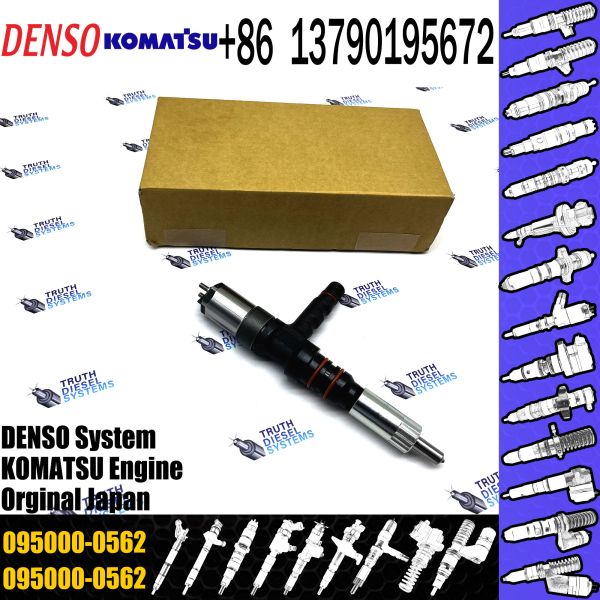 SA6D140E-3/3H Common Rail Injector 095000-0561 095000-0562 For KOMA-TSU 6218-11