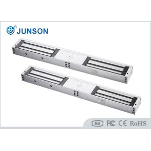 Double Door Electromagnetic Lock , Heavy Duty Magnetic Lock 1200lbs LED JS-500D