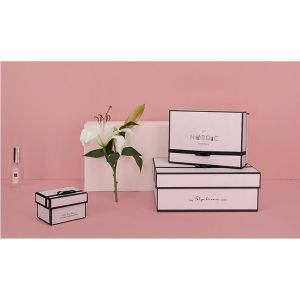 Recyclable Concise Paperboard Cosmetic Packaging Box