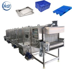 Pallet Cleaning Machine Vegetable Crate Washing Machine Turnover Baskets