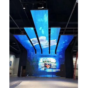 High-Resolution Indoor P1.5mm Creative LED Display Flexible Modules Refresh Rate