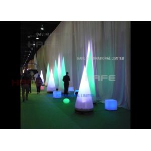 High Brightness Cone Inflatable Event Decoration Lighting Integrated High Power