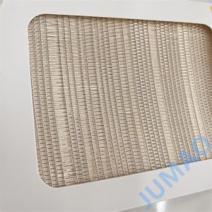 Hightop Architectural Security Glass Wire Mesh Decorative Panels For Doors