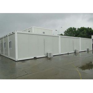 White Mobile Container Homes Environment Friendly Assembly 6000mm * 2438mm *