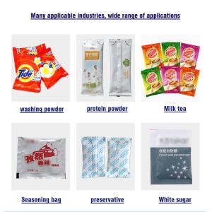 Automatic Vertical Straight Screw Powder Packaging Machine With Sealed Chamber