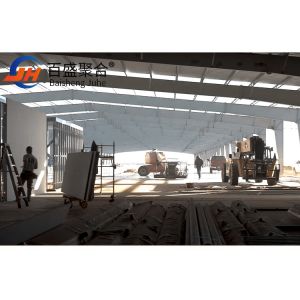 Storage Application Fields Prefabricated Steel Frame Warehouse with Welding