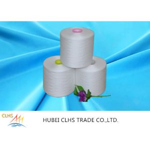 40s/2 Raw White 100% Spun Polyester Yarn Weaving Sewing