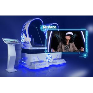 3 DOF Game VR Simulator Egg Chair Virtual Reality Motion Simulator With Leg