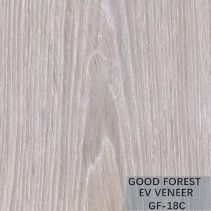 Silver Recomposed Veneer Apricot Grain Crown Cut Wood For Fancy Plywood