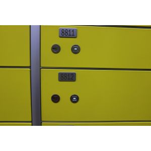 800mm Width Fireproof Safe Locker With Biological Fingerprint