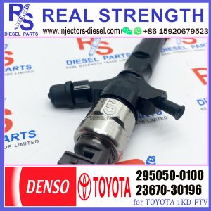 common rail injector 23670-39196 295050-0100 injector for TOYOTA 1KD-FTV KDH201