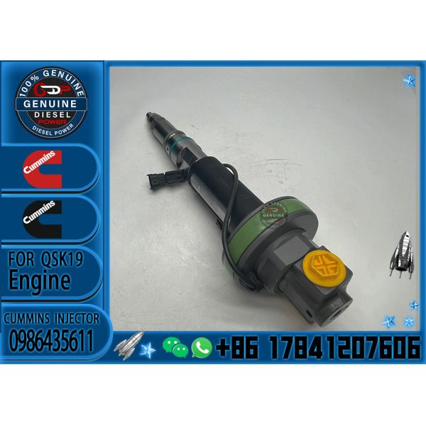 Fuel Injector 0986435616 0986435905 0986435612 0986435611 For QSK19 QSK38 QSK50 QSK60 Engine