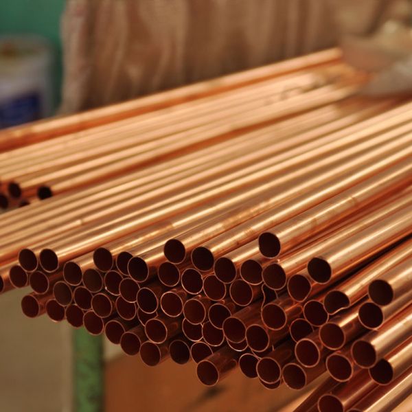C10100 C10200 Pure Copper Tube Pipe Yellow Capillary Round 120mm