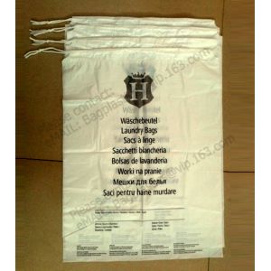 Wholesale Hotel Laundry Bags, 1.25 Mil Plastic with Tear Tie and Write-On Strips, 14&quot; x 24&quot;, Biodegradable - CASE of 1,000 bagease from china suppliers