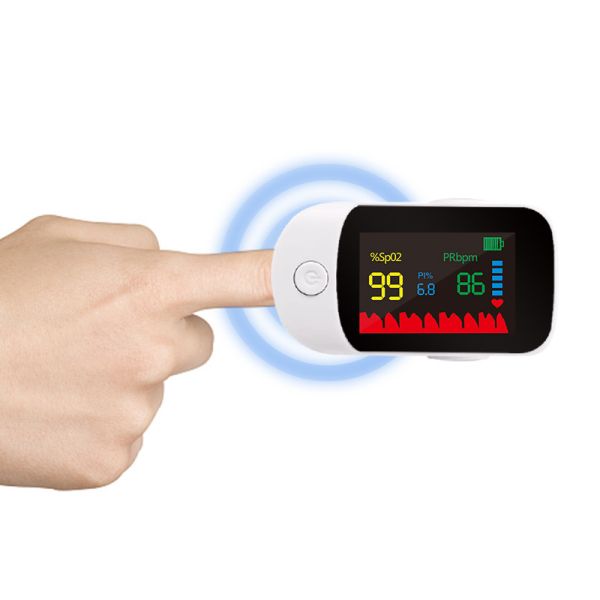 Quality Lightweight Multifunction LCD Digital Fingertip Pulse Oximeter for sale