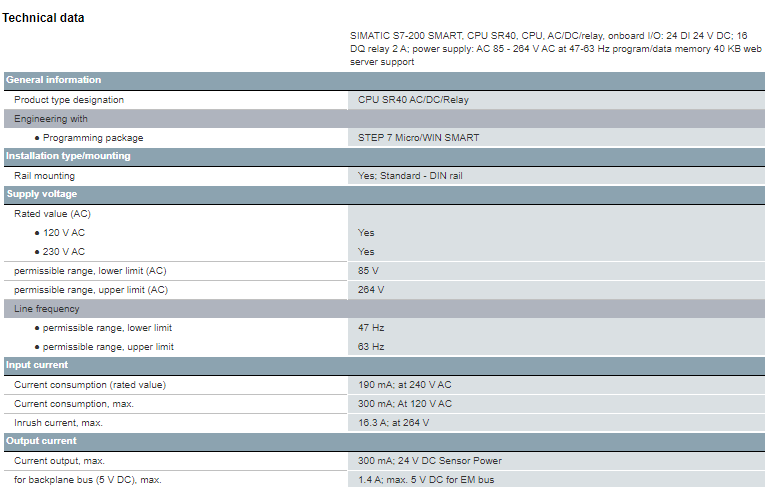 6ES7288-1SR30-0AA1 Original Germany S7-200 SMART CPU SR30 SMART STANDARD SMART PLC CPU