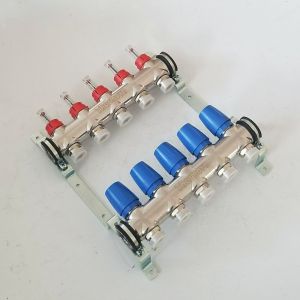 Stainless Steel Underfloor Heating Manifold for HVAC Systems Floor Heating