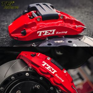 Rear Big Brake Kit 4 Piston Caliper With 355x28mm Rotor BBK Auto Brake System