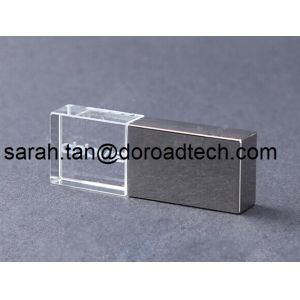 Low Price OEM Logo Printing Crystal USB Pen Drive